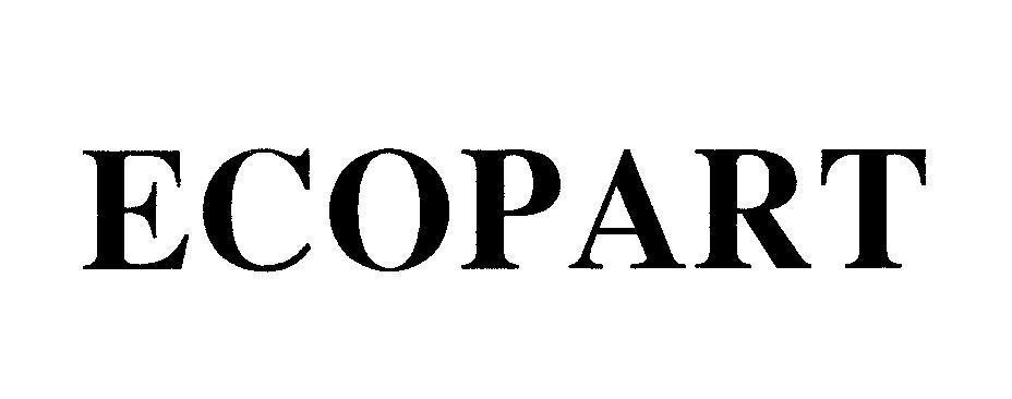 Mẫu nhãn hiệu ECOPART