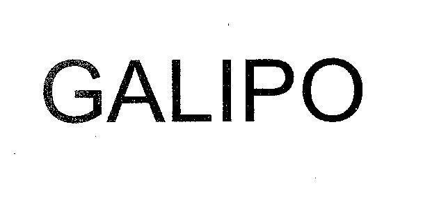 Mẫu nhãn hiệu GALIPO