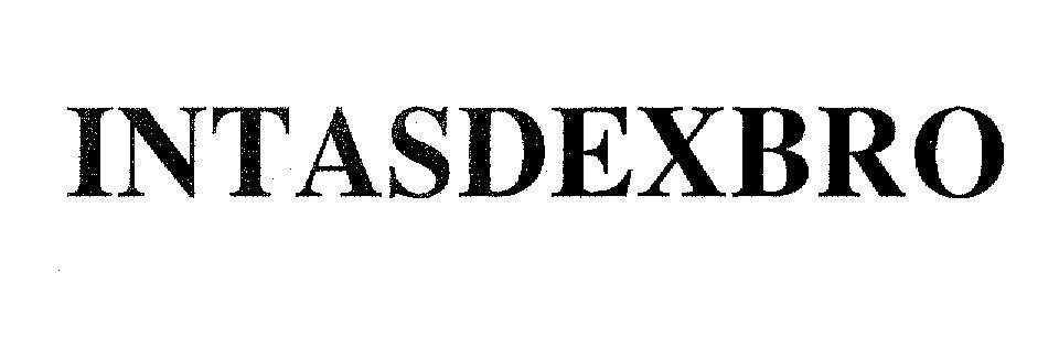 Mẫu nhãn hiệu INTASDEXBRO