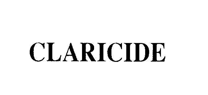 Mẫu nhãn hiệu CLARICIDE