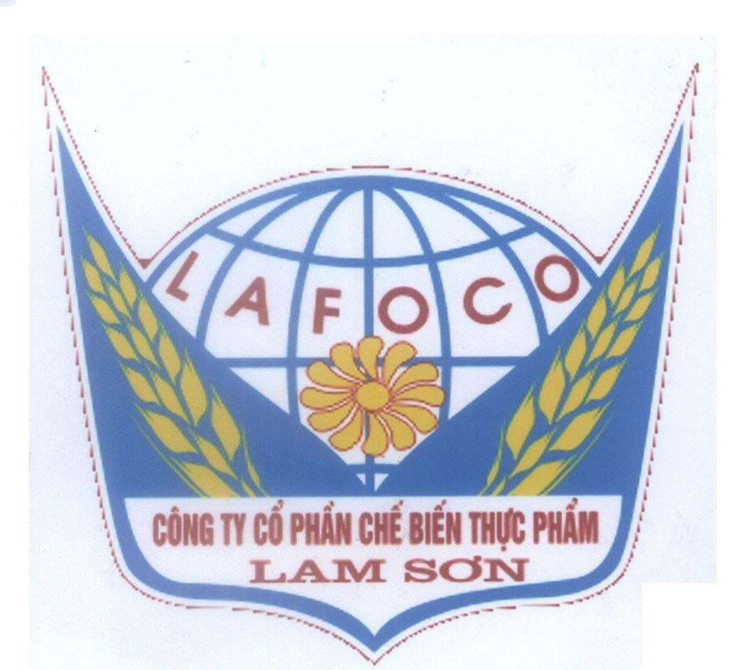 Mẫu nhãn hiệu LAFOCO Công Ty Cổ Phần Chế Biến Thực Phẩm LAM SƠN