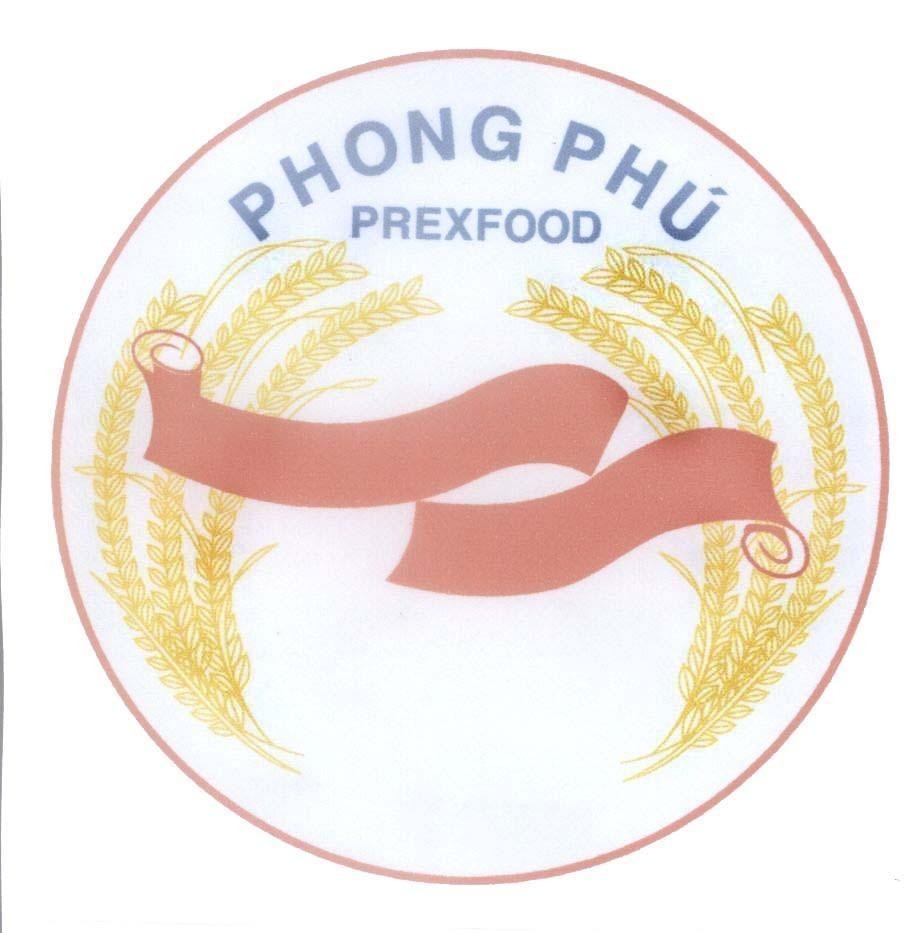 Mẫu nhãn hiệu Phong Phú PREXFOOD