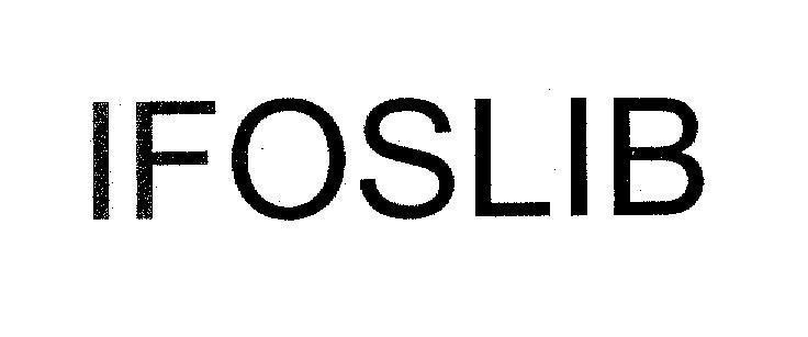 Mẫu nhãn hiệu IFOSLIB