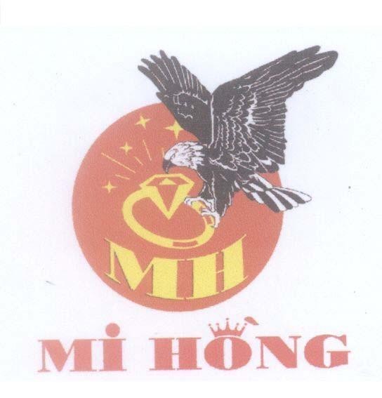 Mẫu nhãn hiệu MH Mi Hồng
