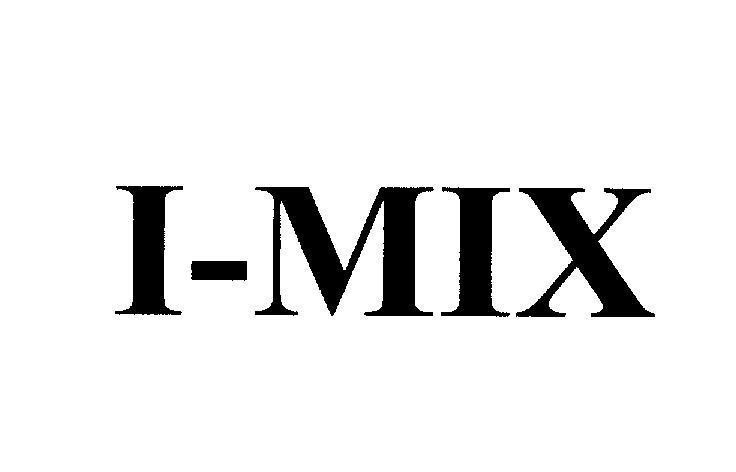 Mẫu nhãn hiệu I-MIX
