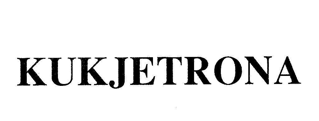 Mẫu nhãn hiệu KUKJETRONA