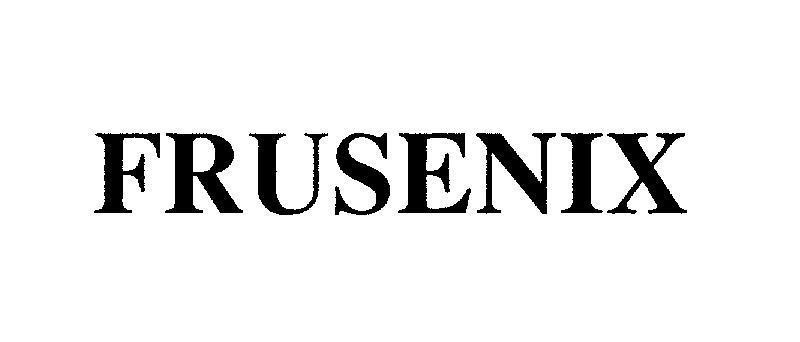 Mẫu nhãn hiệu FRUSENIX