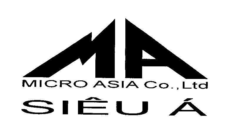 Mẫu nhãn hiệu MA MICRO ASIA CO., LTD Siêu á