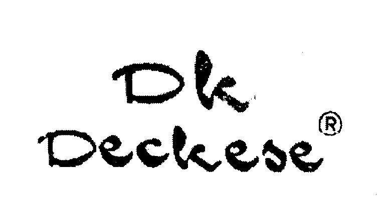 Mẫu nhãn hiệu Dk Deckese