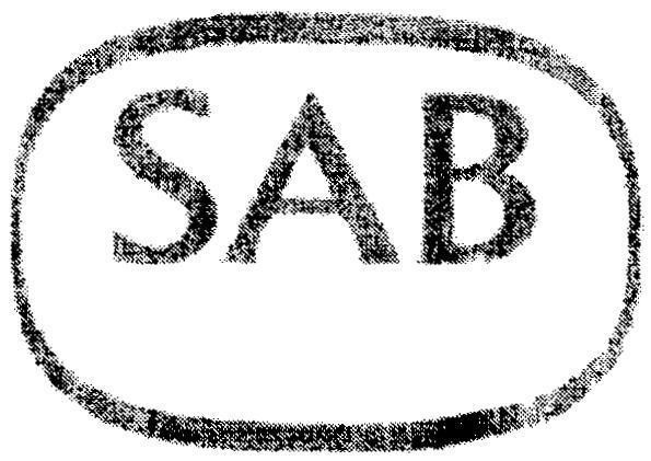 Mẫu nhãn hiệu SAB