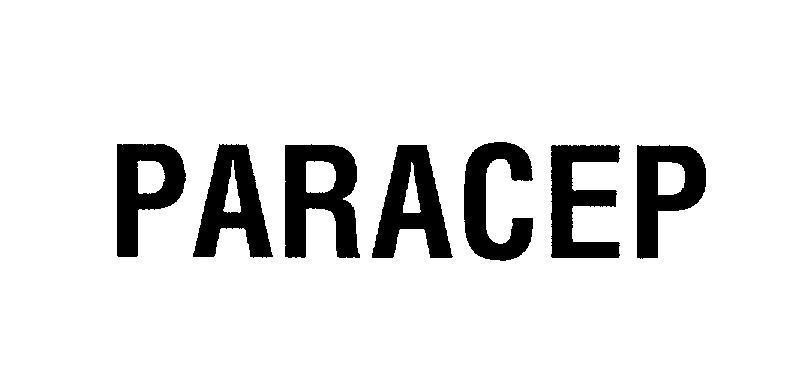 Mẫu nhãn hiệu PARACEP