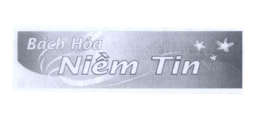 Mẫu nhãn hiệu Bách Hóa Niềm Tin