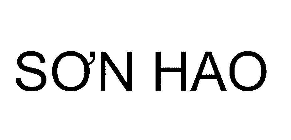 Mẫu nhãn hiệu SƠN HAO
