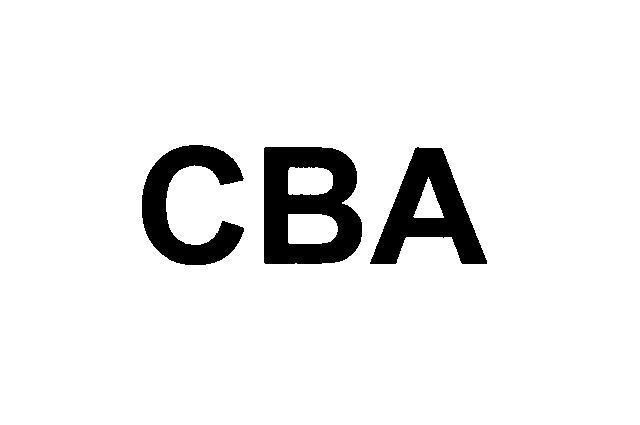 Mẫu nhãn hiệu CBA