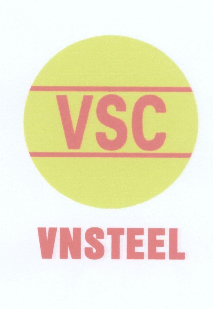 Mẫu nhãn hiệu VSC VNSTEEL