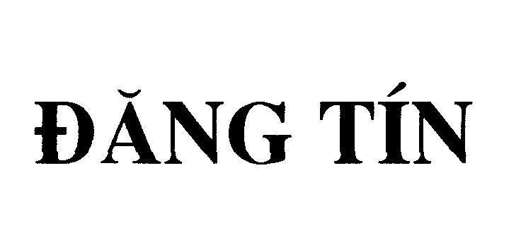 Mẫu nhãn hiệu Đăng Tín