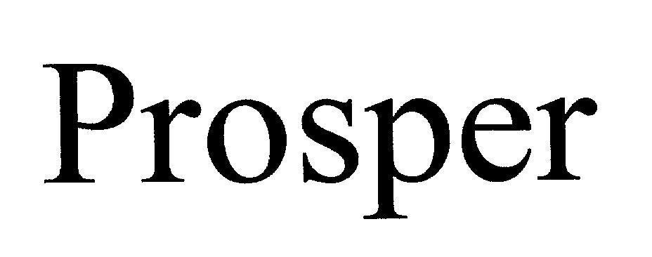 Mẫu nhãn hiệu Prosper