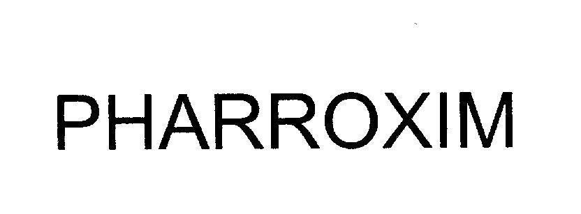 Mẫu nhãn hiệu PHARROXIM