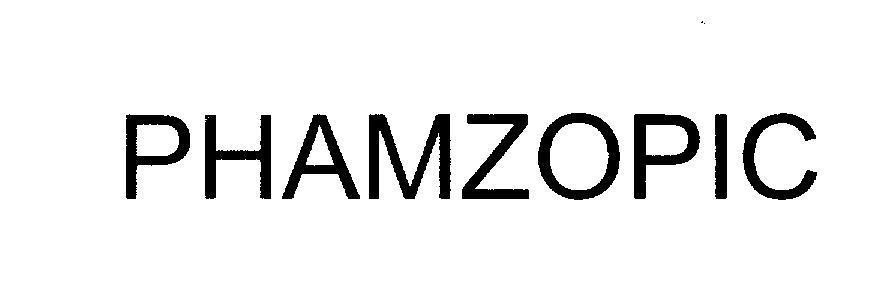 Mẫu nhãn hiệu PHAMZOPIC