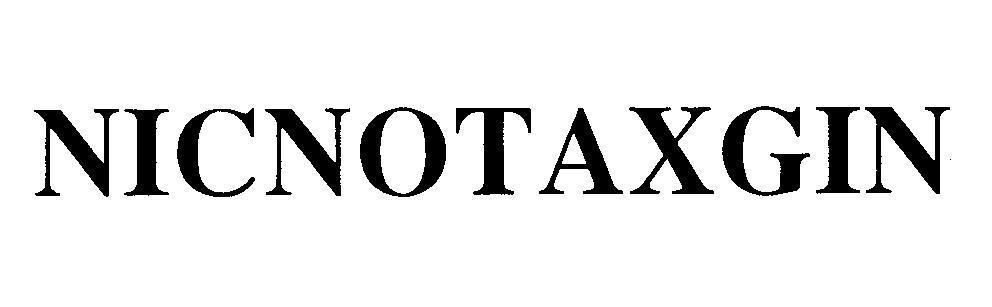 Mẫu nhãn hiệu NICNOTAXGIN