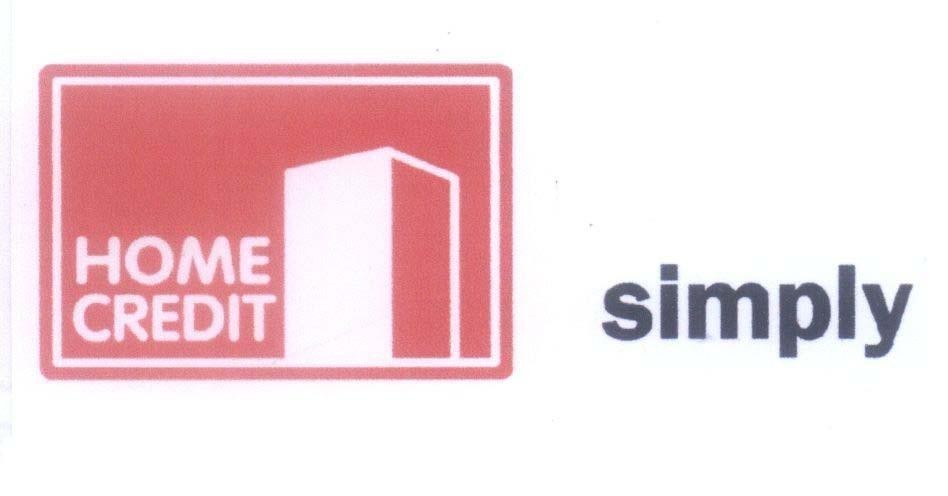 Mẫu nhãn hiệu HOME CREDIT simply