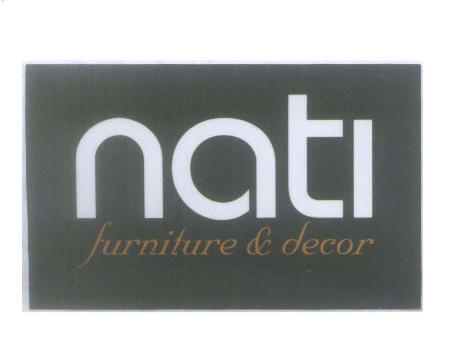 Mẫu nhãn hiệu nati furniture & decor