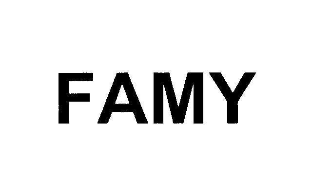 Mẫu nhãn hiệu FAMY