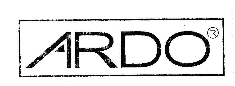 Mẫu nhãn hiệu ARDO