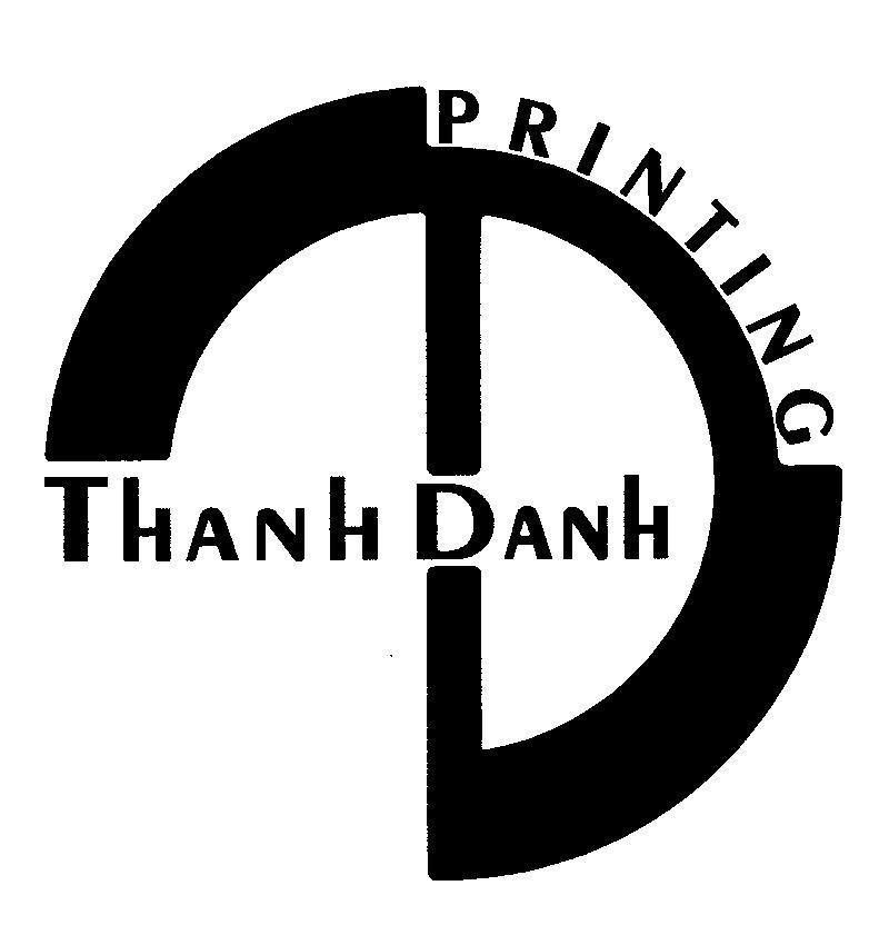 Mẫu nhãn hiệu TD THANH DANH PRINTING