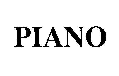 Mẫu nhãn hiệu PIANO