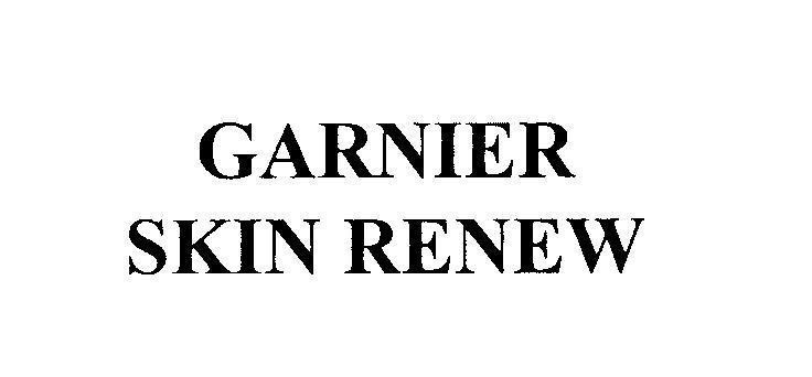 Mẫu nhãn hiệu GARNIER SKIN RENEW