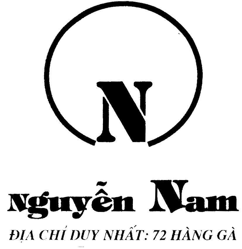 Mẫu nhãn hiệu N Nguyễn Nam Địa Chỉ Duy Nhất 72 Hàng Gà