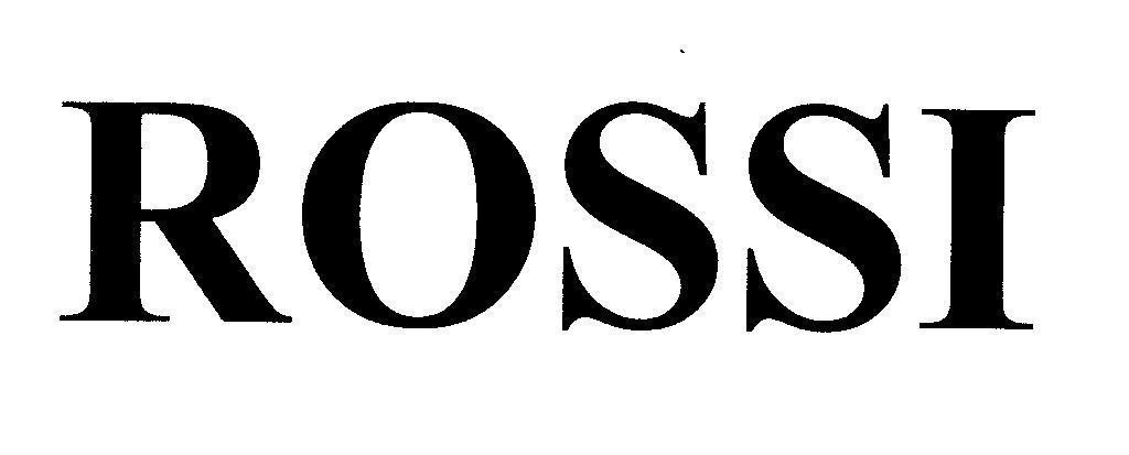 Mẫu nhãn hiệu ROSSI