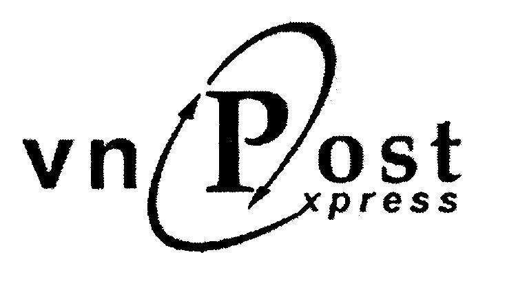 Mẫu nhãn hiệu vn Post express