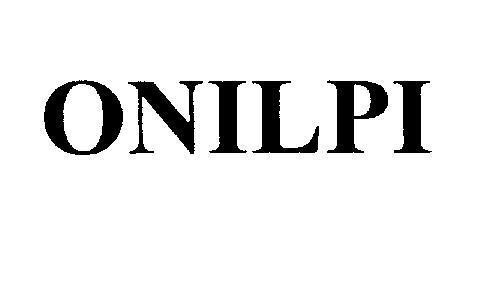 Mẫu nhãn hiệu ONILPI