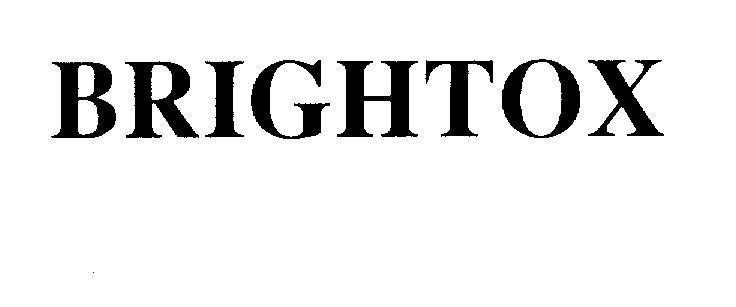 Mẫu nhãn hiệu BRIGHTOX