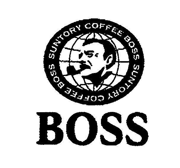 Mẫu nhãn hiệu SUNTORY COFFEE BOSS