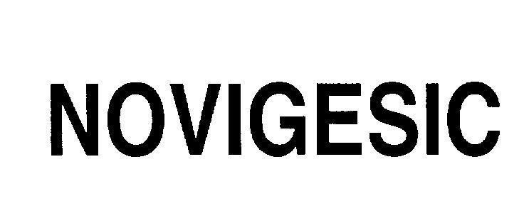 Mẫu nhãn hiệu NOVIGESIC