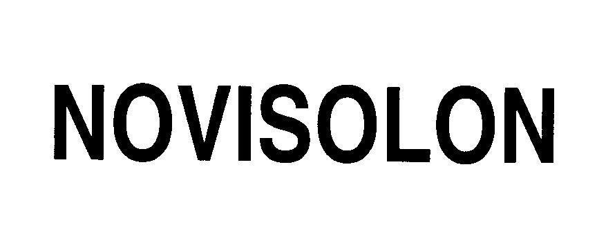 Mẫu nhãn hiệu NOVISOLON