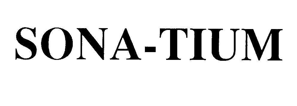 Mẫu nhãn hiệu SONA-TIUM