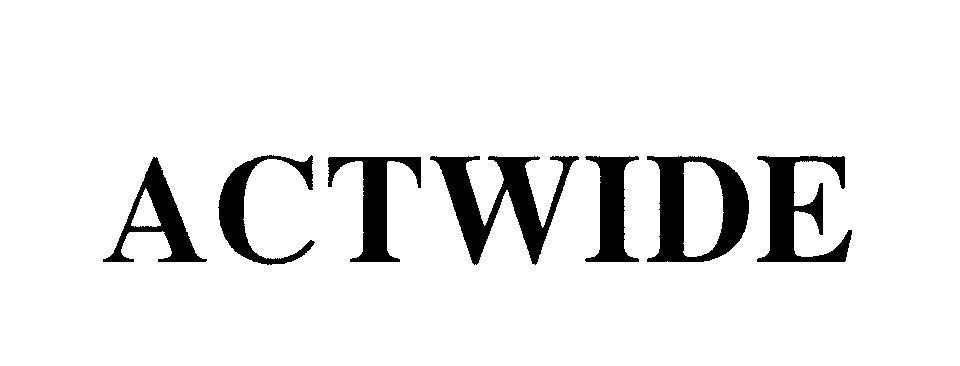 Mẫu nhãn hiệu ACTWIDE