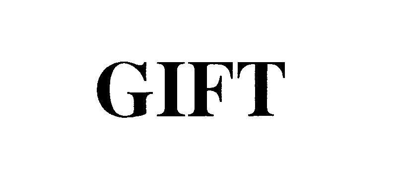 Mẫu nhãn hiệu GIFT