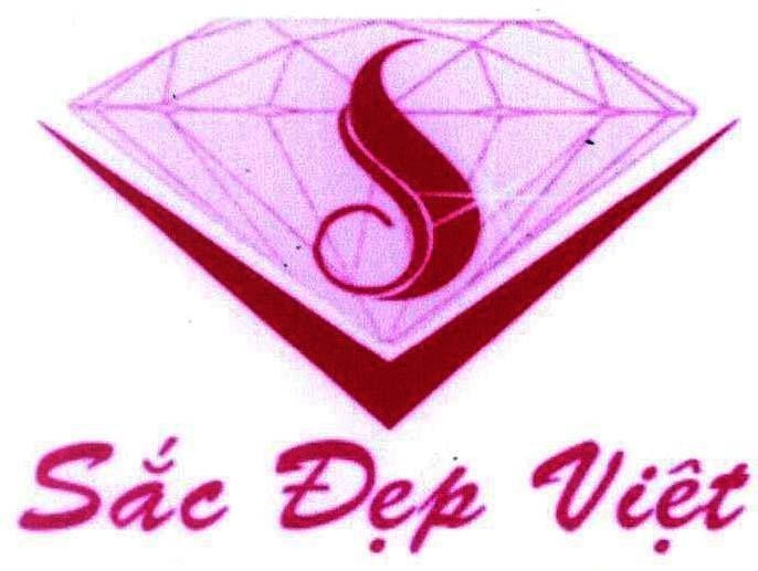 Mẫu nhãn hiệu S V Sắc Đẹp Việt