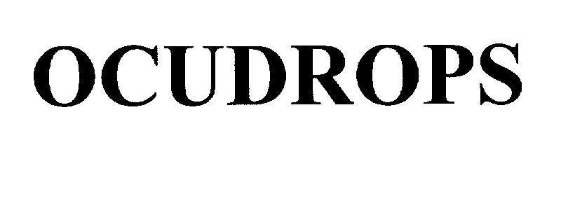 Mẫu nhãn hiệu OCUDROPS