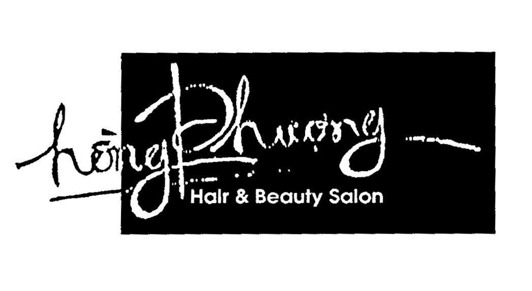 Mẫu nhãn hiệu Hồng Phượng Hair & Beauty Salon