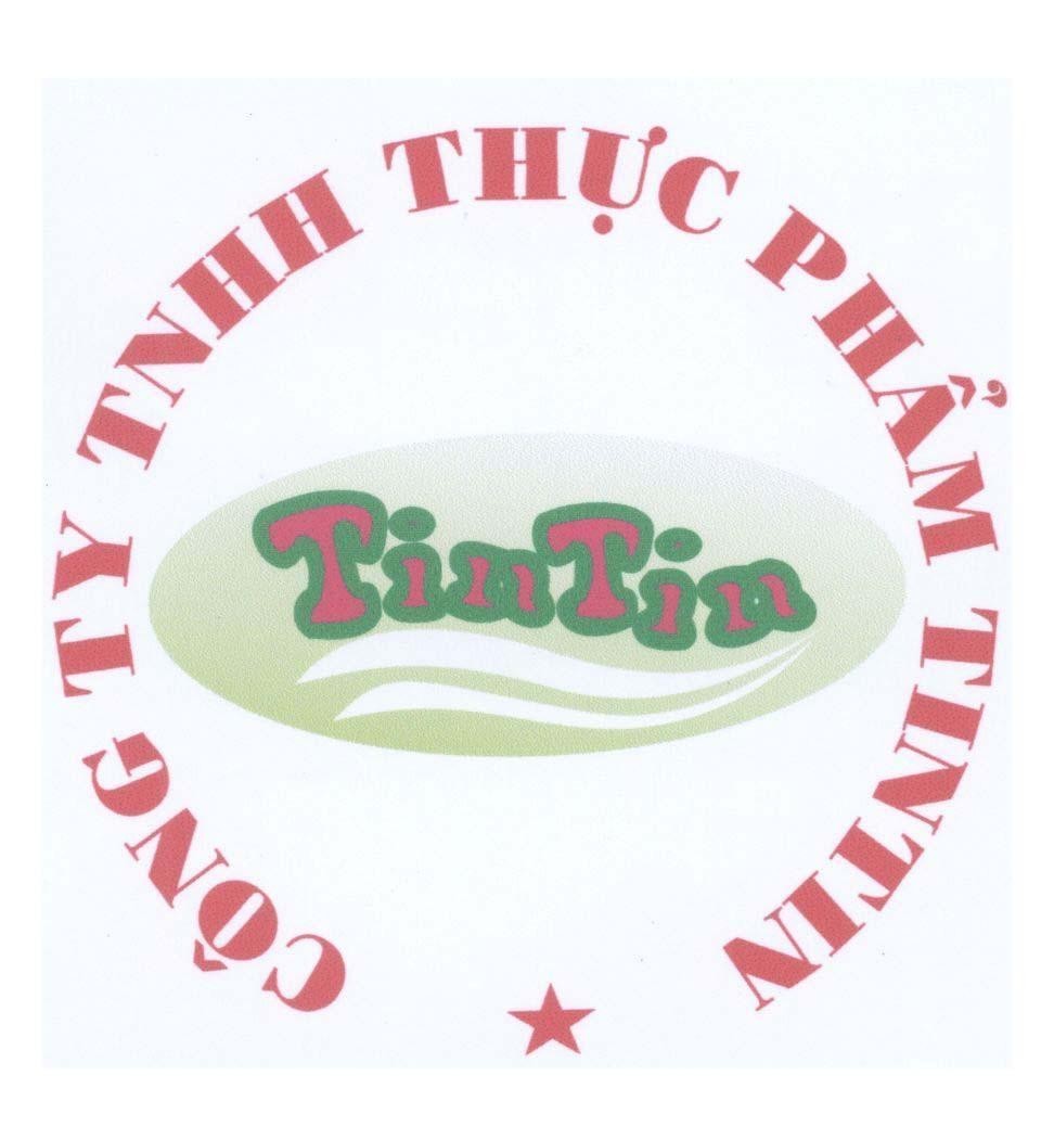 Mẫu nhãn hiệu Công ty TNHH thực phẩm Tin Tin