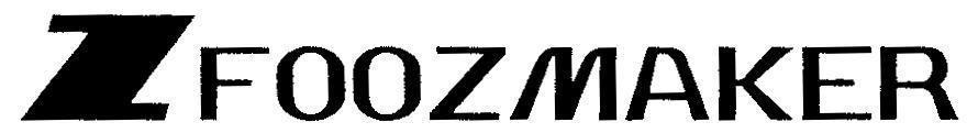 Mẫu nhãn hiệu Z FOOZMAKER
