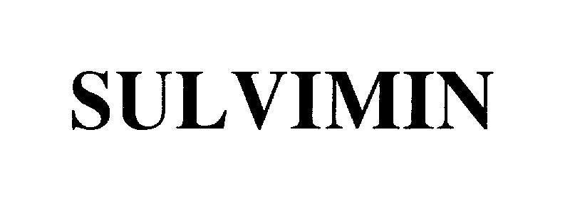 Mẫu nhãn hiệu SULVIMIN