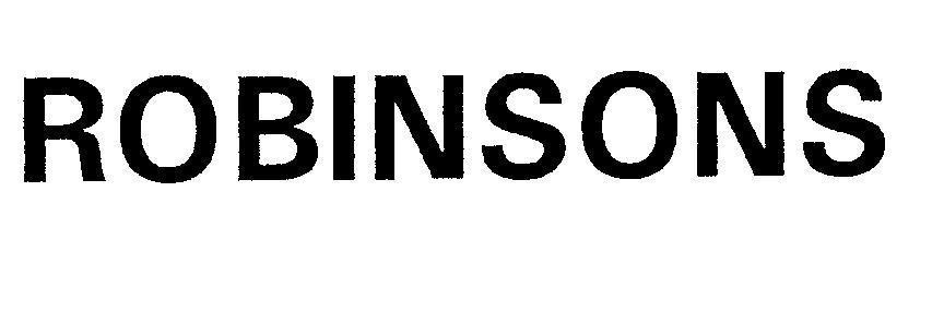 Mẫu nhãn hiệu ROBINSONS