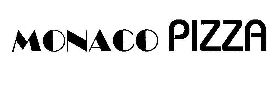 Mẫu nhãn hiệu MONACO PIZZA
